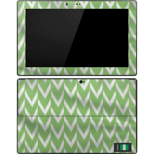 Nigeria Soccer Flag Surface Pro Tablet Skin